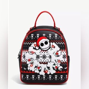 Our Universe Nightmare Before Christmas Jack sweater mini backpack.